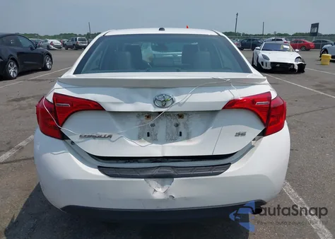 2017 Toyota Corolla Se z USA, uszkodzony, nr VIN 2T1BURHE3HC781356